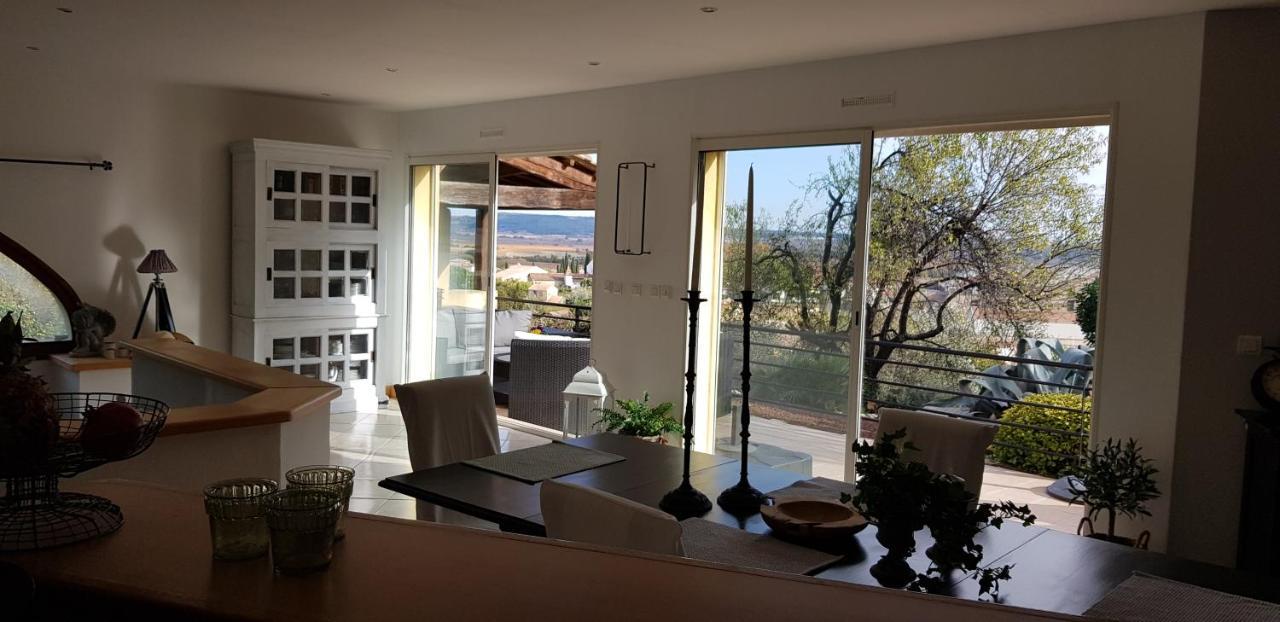 Beautiful Villa With A Stunning View Roujan エクステリア 写真