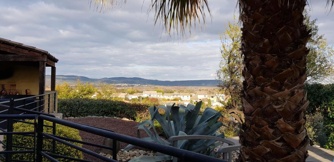 Beautiful Villa With A Stunning View Roujan エクステリア 写真